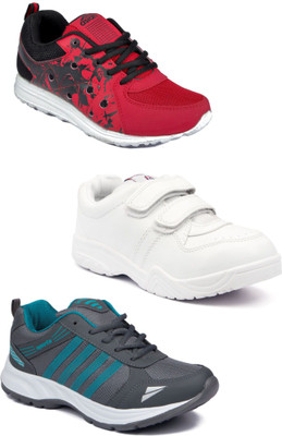 

Asian Boys Lace Running Shoes(Multicolor