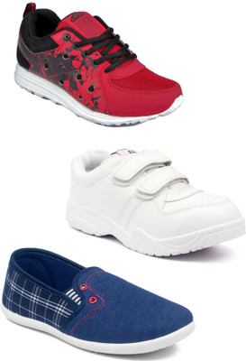 

Asian Boys Lace Running Shoes(Multicolor