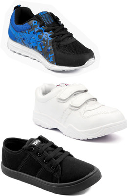 

Asian Boys Lace Running Shoes(Multicolor