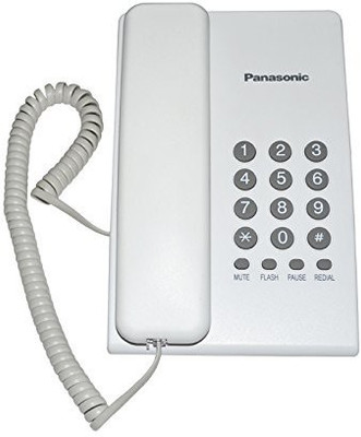 

Panasonic KX-TS400SX/iNTEGRATED TELEPHONE SYSTEM Corded Landline Phone with Answering Machine(White)
