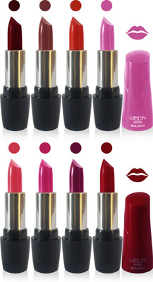 

Medin ultra hd elegant colors matte lipstick cosmetics makeup 007 serires femina09 set of 8(multicolour 6)