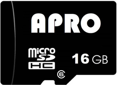 

Apro Xdisk 16 GB 16 GB MicroSDHC Class 6 20 MB/s Memory Card