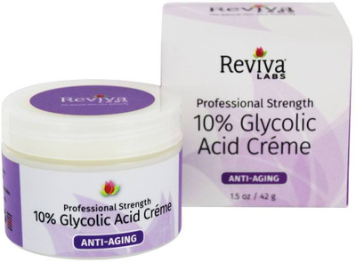 

Reviva Labs Professional Strength 10% Glycolic Acid Anti-Aging Creme 1.5 Oz.(42 g)