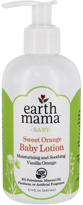 

Earth Mama Angel Baby Lotion Natural Vanilla Orange 8 Fl. Oz.(240 ml)
