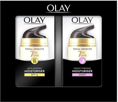 

Olay Total Effects Moisturiser Day and Night Cream 37 ml - Duo Pack(74 ml)
