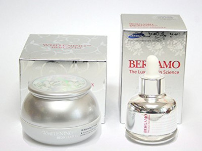 

Bergamo Whitening Ex Cream & Luxury Skin Science Brightening Ex Whitening Ampoule Korean Cosmetics(50 ml)