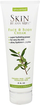 

Skin By Ann Webb Naturals Face & Body Cream Unscented 8 Fl. Oz.(237 ml)