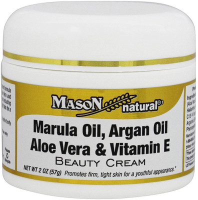 

Mason Natural Beauty Cream Marula Oil, Argan Aloe Vera And Vitamin E 2(57 g)