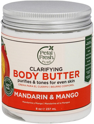 

Petal Fresh Body Butter Clarifying Mandarin & Mango 8 Oz.(237 ml)