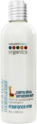 

Nature's Baby Organics Face & Body Moisturizer Fragrance Free 8 Fl. Oz.(236.5 ml)