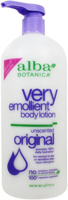 

Alba Botanica Very Emollient Body Lotion Original Unscented 32 Fl. Oz.(907 g)