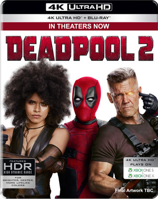 

Deadpool 2 (Steelbook) (4K UHD & HD) (2-Disc)(4K(UHD) Blu-ray English)