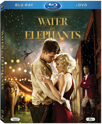 

Water for Elephants blu-ray + dvd (region - free/ dvd - 2 , 5)(Blu-ray English)