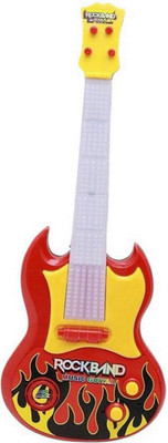 

Amazia Music Guitar with Lights for kidzz.(Multicolor)