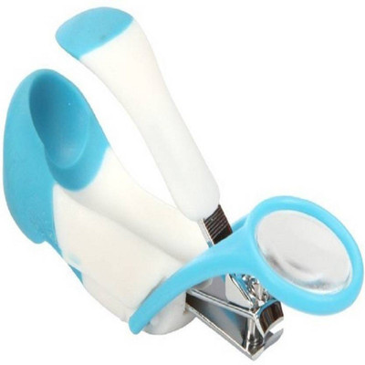 

Babique Nail Clipper with Magnifier (Sky Blue)