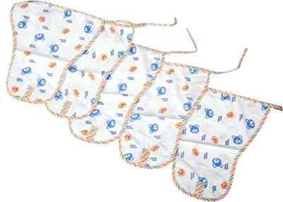 

Guru Kripa Baby Products  Presents New Born Baby Cotton Premium Quality U Shape Nappies, Nadi , Langot Washable Reusable Double Layer Nappy Baby Cozy Wear Assorted Colored Size 0-6 Months to Pack of, White