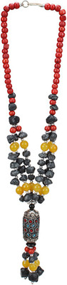 FreshVibes Aradhya High Finished Multi Colour Beads Necklace for Women and Girls ⦠Gold-plated Plated Alloy Necklace Flipkart