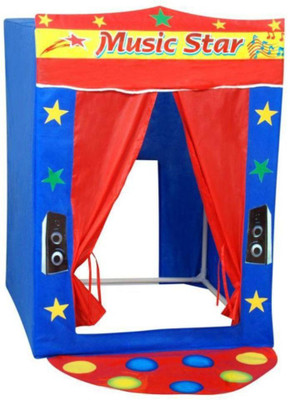 

crazy toys Non Toxic Music Star Tent House(Multicolor)
