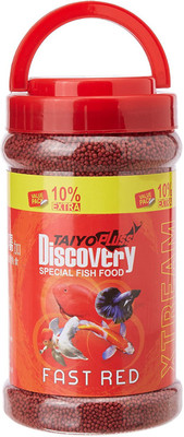 

Taiyo Taiyo Discovery Fast red 330 gms fish food Fish 0.3 g Dry Fish Food