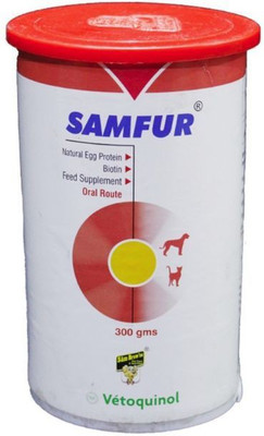 

Vetoquinol Samfur Hair & Coat Supplement 300 gm Pet Health Supplements(300 g)