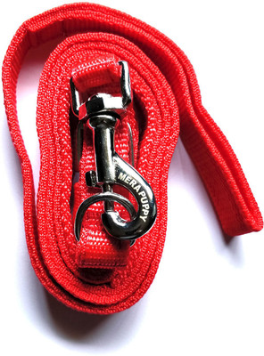 

Mera Puppy Leash 50 cm Dog & Cat Strap Leash(Red)