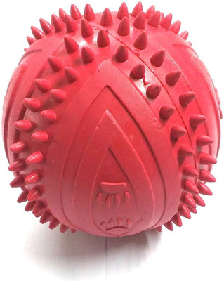 

Love N Care Squeaky Rubber Ball (Medium 9 cm) Color May Very Rubber Chew Toy For Dog