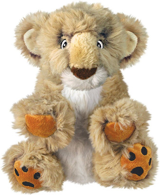 

Kong Comfort Kiddos Lion Squeaky Dog Toy (Small) Cotton Squeaky Toy For Dog