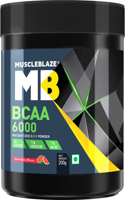 

MuscleBlaze BCAA 6000 BCAA(200 g, Watermelon)