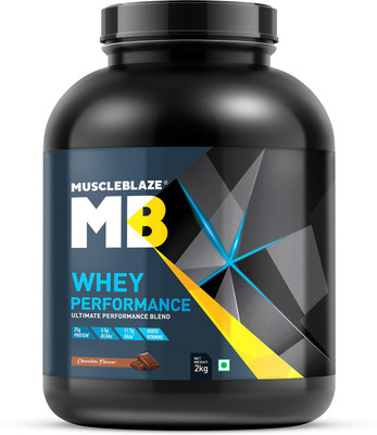 

MuscleBlaze Whey Performance Whey Protein(2 kg, Chocolate)