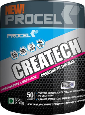 

PROCEL CREATECH 50 Serving - Creatine(250 g, Raspberry Lemonade)