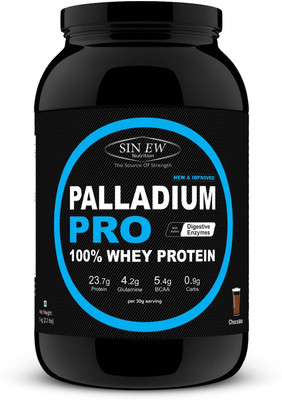 

Sinew Nutrition Palladium Pro Whey Protein with Digestive Enzymes, 1kg (Chocolate Flavour) Whey Protein(1 kg, Chocolate)