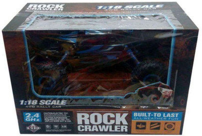 

J K INTERNATIONAL 1:18 4Wd Rally Car Rock Through Off Road Race Monster Truck Rechargeable (Blue)(Blue)