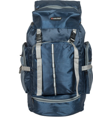 

Indian Riders Lightweight Travel Hiking Rucksack Bag Navy Blue- 50 L Rucksack - 50 L(Blue)