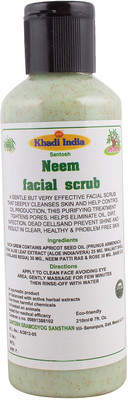 

Khadi India Santosh Neem Facial Scrub (210 ml) Scrub(210 ml)