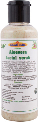 

Khadi India Santosh Aloevera Facial Scrub (210 ml) Scrub(210 ml)