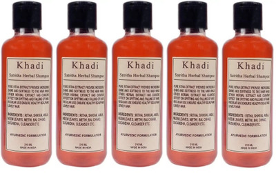 

Khadi Herbal HerbalSatritha Shampoo - Family Pack(1050 ml)