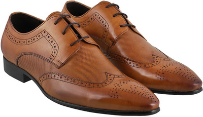 

DaVinchi Premium Lace Up For Men(Tan, 23;tan