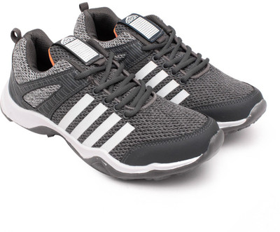 

Asian Running Shoes For Men(Grey, White, Grey orange