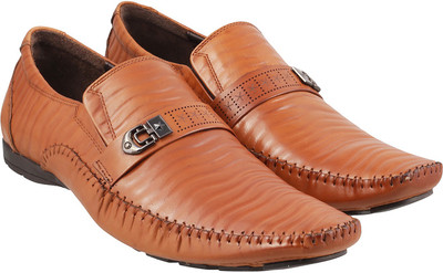 

j.Fontini Premium Slip On For Men(Tan, 23;tan