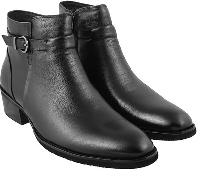 

j.Fontini Premium Boots For Men(Black, 11;black