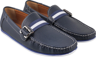 

Metro Awesome Loafers For Men(Blue, White, 45;blue