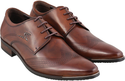 

j.Fontini Premium Lace Up For Men(Brown, 12;brown