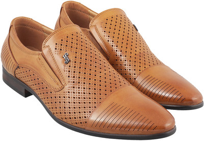 

j.Fontini Premium Slip On For Men(Tan, 23;tan