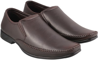 

Metro Awesome Slip On For Men(Brown, 12;brown