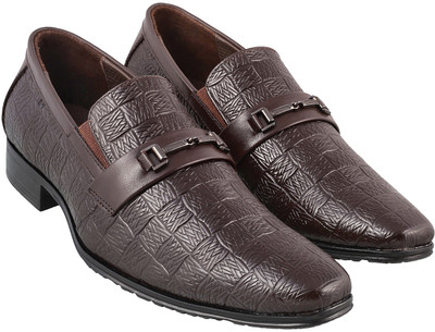 

Mochi Trendy Slip On For Men(Brown, 12;brown