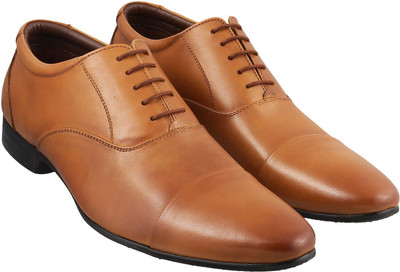 

DaVinchi Premium Lace Up For Men(Tan, 23;tan