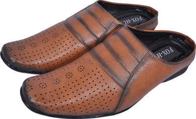 

FOX HUNT FOX HUNT Mens Party Wear For Men(Brown
