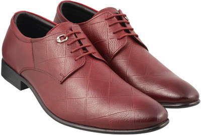 

Mochi Trendy Lace Up For Men(Maroon, 44;maroon