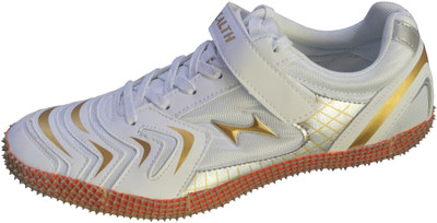 

Health Triple Jump/Long Jump/Athletic Running Spike Running Shoes For Men(White, Black
