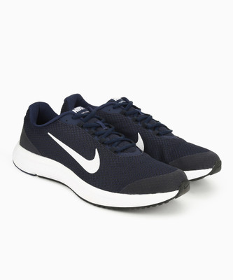Nike RUNALLDAY Running Shoes For Men(Navy, White, Grey)